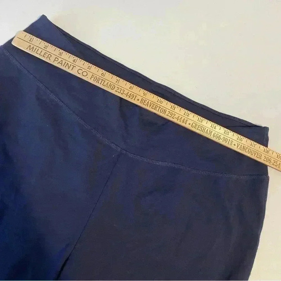 Woman Within Wide Waistband Pull On Pants Size 18/20 Tall Blue - Picture 5 of 7